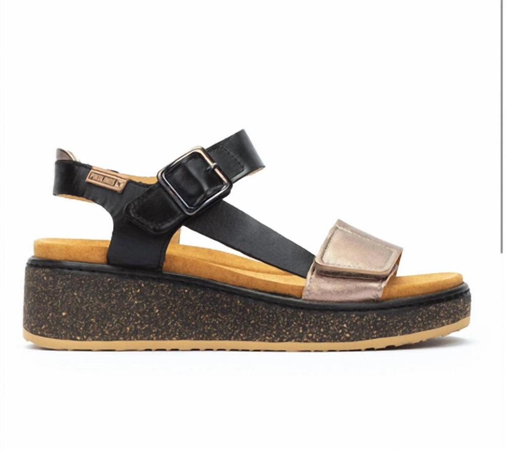NEW PIKOLINOS women's alzira sandal in black